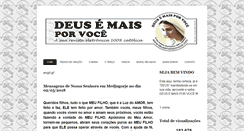 Desktop Screenshot of deusemaisporvoce.com